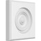 Ekena Millwork Standard Sedgwick Bullseye Rosette With Rounded Edge, 5"W x 5"H x 3/4"P ROSP050X050X075SDG04 - alternate 1